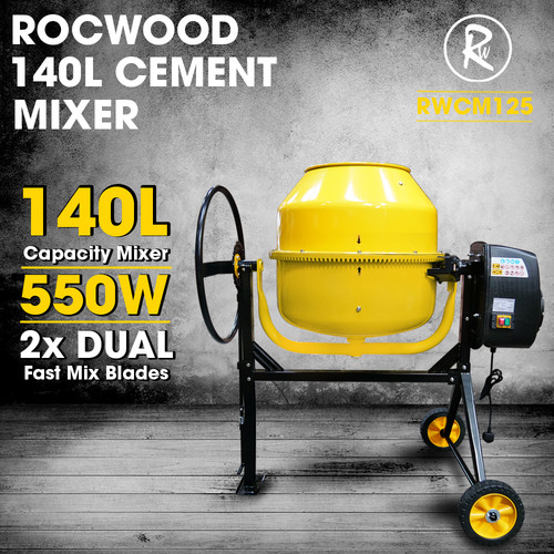 Electric cement concrete mixer - electric,