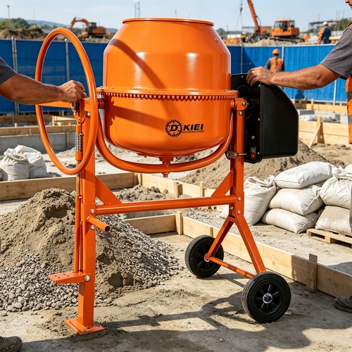 120l electric cement mixer - 120l,