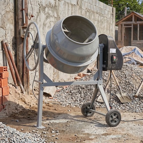 140l electric cement mixer - 140l,