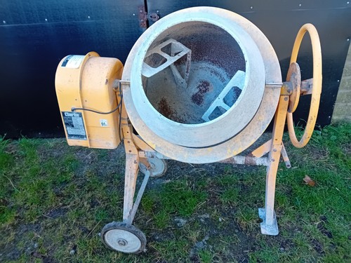 Clarke electric cement mixer - electric,