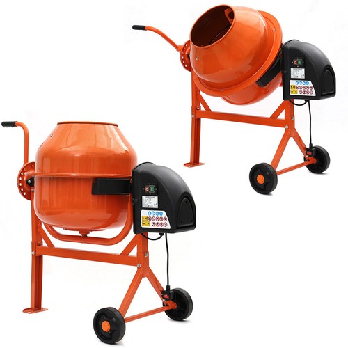 Cement mixer electric 63l - cement,