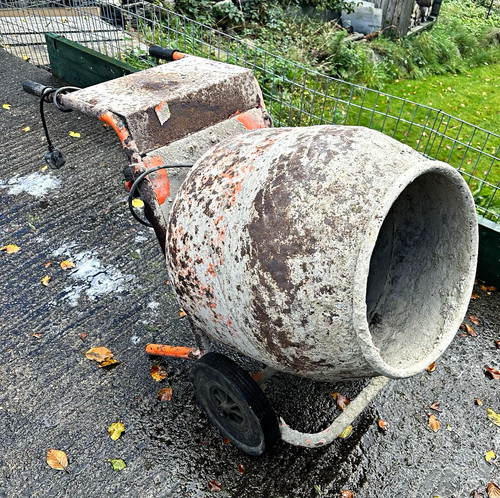 Belle wheeled cement mixer - belle,