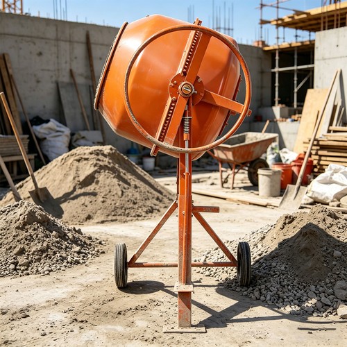 100l electric cement mixer - electric,
