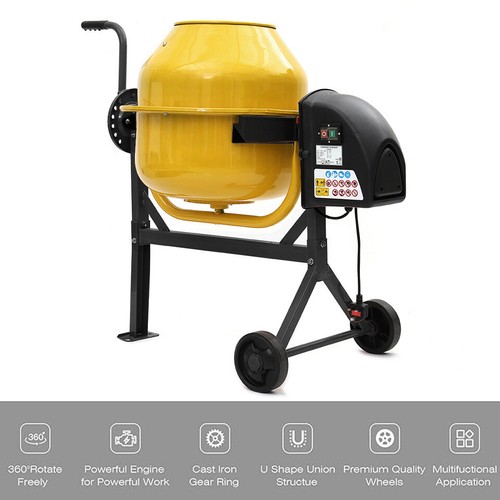 Electric cement mixer - cement, 550w